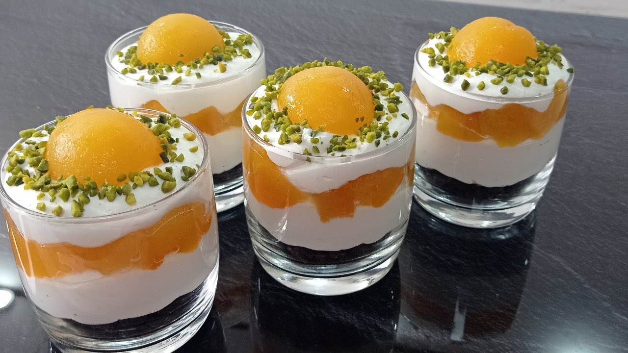 Einfach! Ohne Backen! Dessert im Glas Rezept! Keine Eier! Dessert-Idee! Lecker und schnell #41