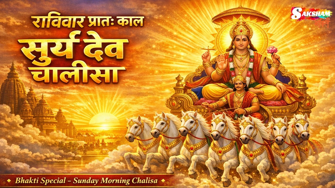 रविवार प्रातः काल सूर्य देव चालीसा Surya Chalisa सुनने से सभी मनोकामनायें पूर्ण होती हैं 2026
