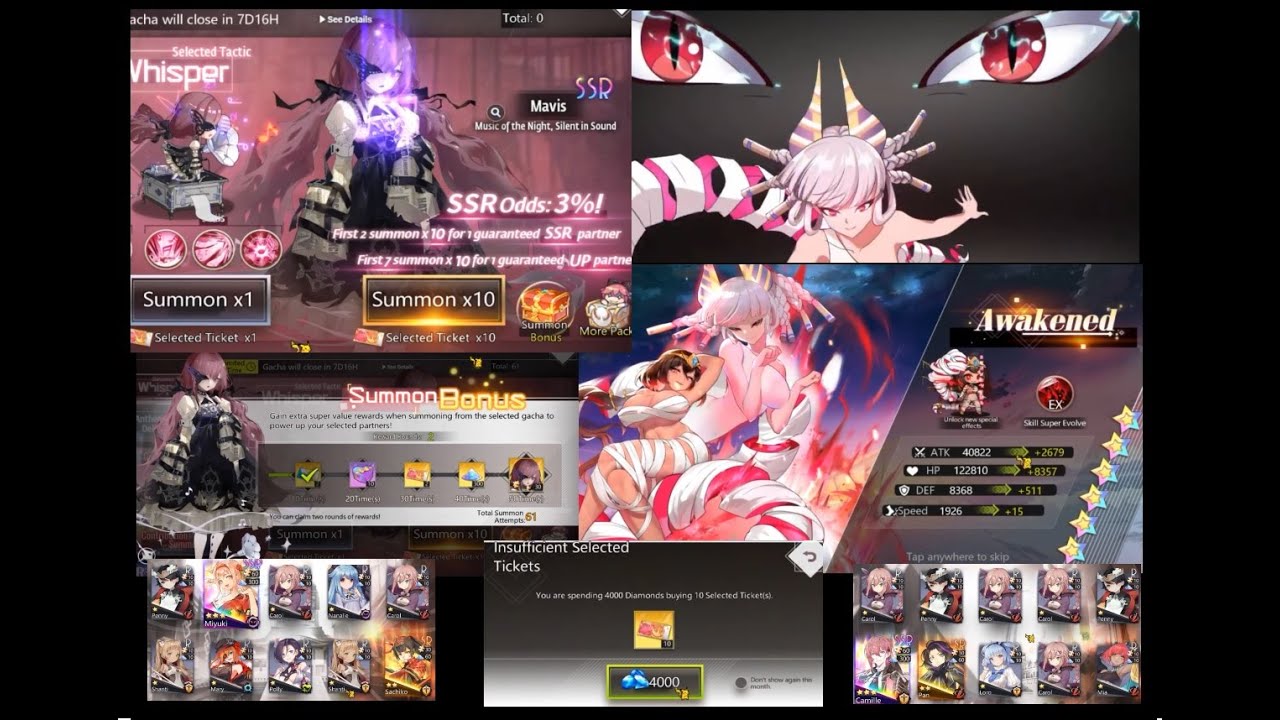 Illusion Connect - Summons for Mavis + Fenebeth Awakening
