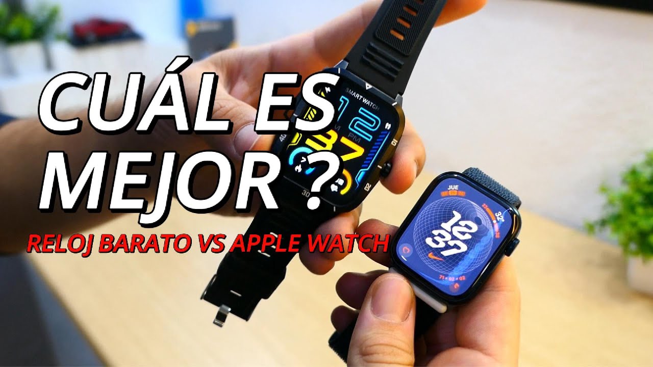 EL SMARTWATCH MÁS BARATO VS APPLE WATCH