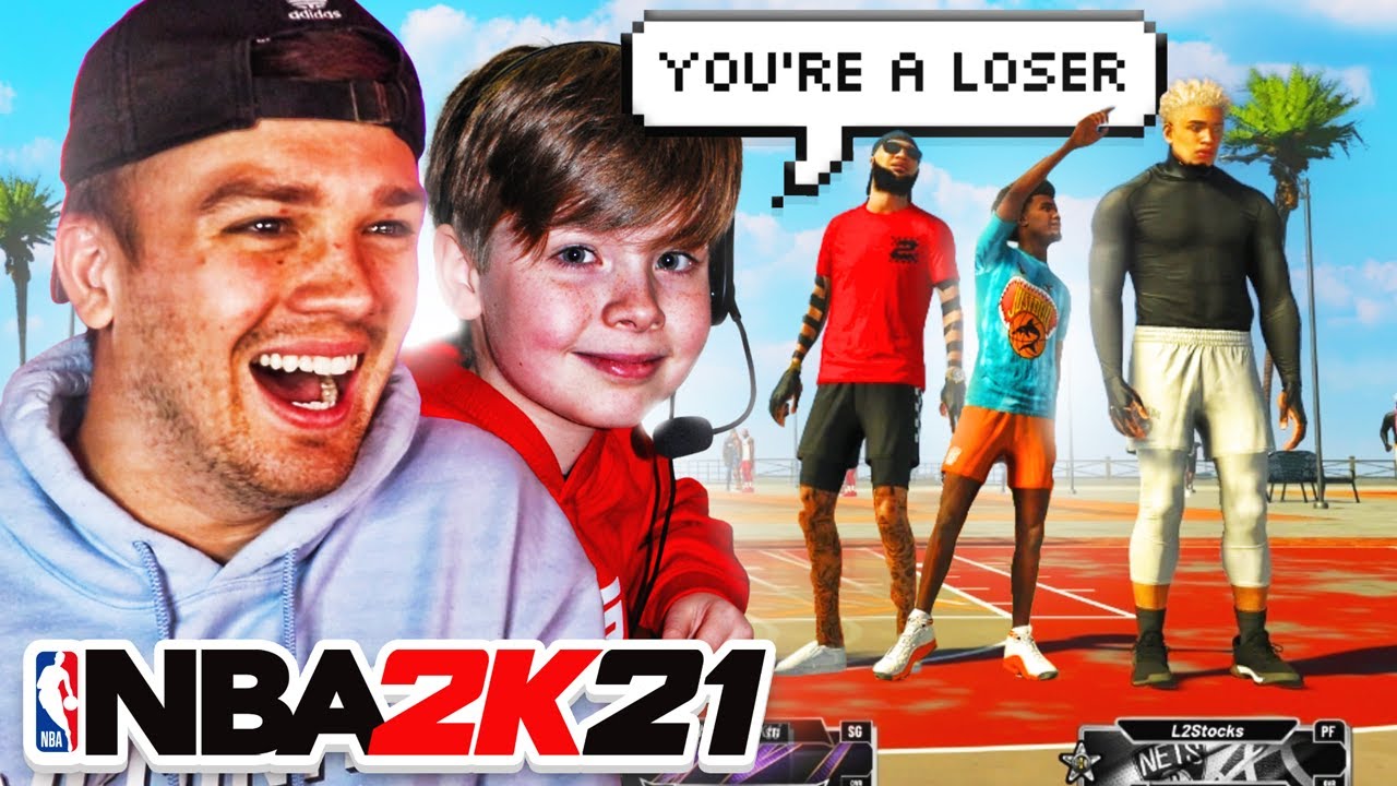 I HIRED A 10 YR OLD DRIBBLE G0D TO BEAT A TOXIC TIKTOK CREW on NBA 2K21 CURRENT GEN! *HILARIOUS*