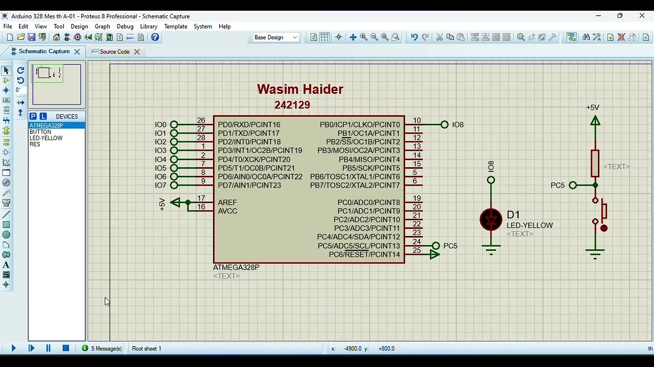 | Microcontroler and Embedded System | coding | Protous || Example 7.7,8