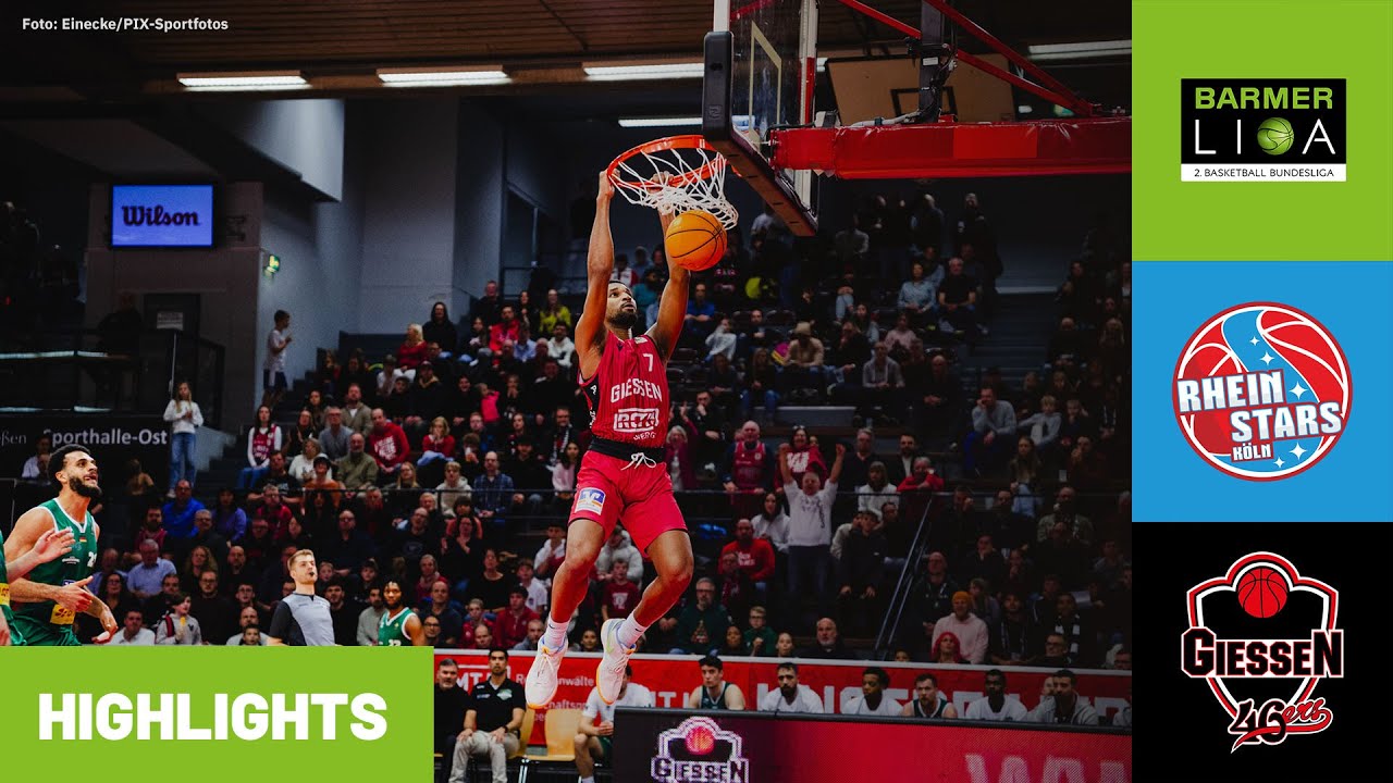 ProA: Rheinstars K&ouml;ln vs. GIESSEN 46ers | Highlights