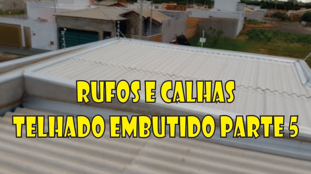 Olhe o que eu uso pra não dar vazamento em telhado de telhas brasilit. PARTE 5