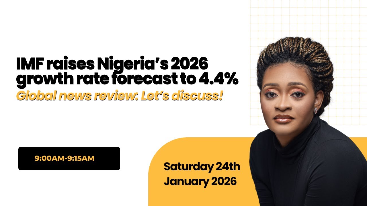 IMF raises Nigeria’s 2026 growth rate forecast to 4.4%