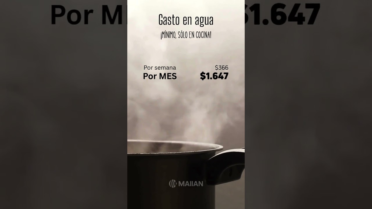 &iquest;Cu&aacute;nto gastas en agua de bid&oacute;n?  #filtrosdeagua #agua