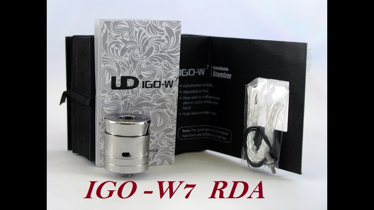 IGO W7 Dual Coil Dripping Atomizer od GD