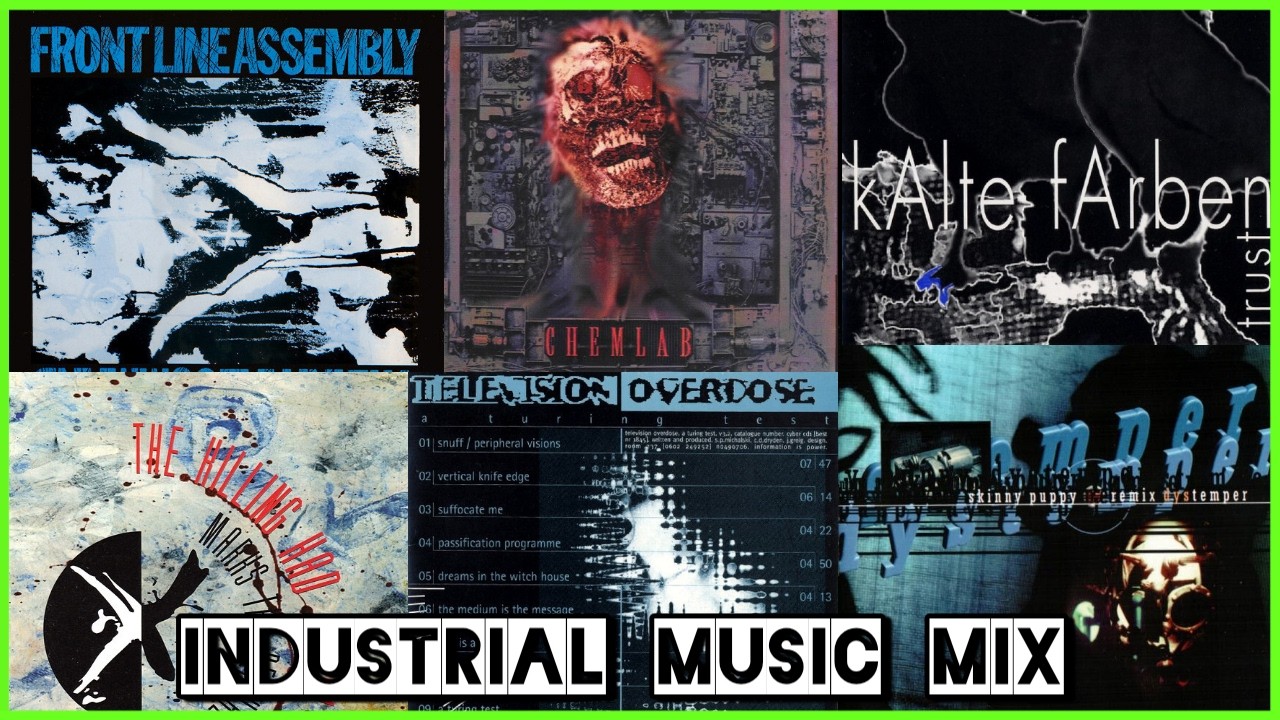 Ultimate Rivethead Industrial Mix - 90'S ELECTRO-INDUSTRIAL, DARK ELECTRO & EBM🎧 FREQUENZ RADIO