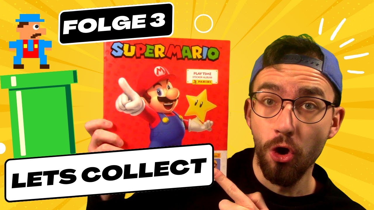 LETS COLLECT: PANINI SUPER MARIO STICKER 😱🔥 #3