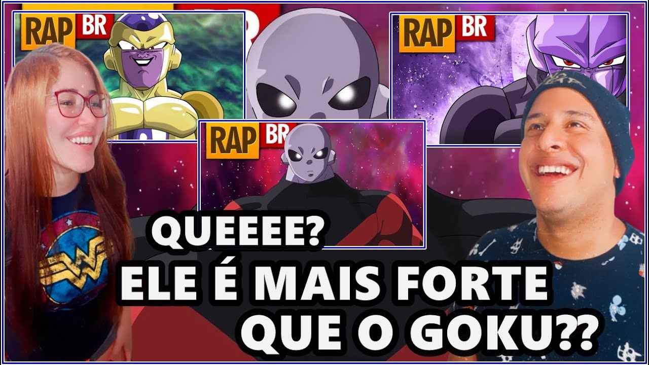 REAGINDO AO Rap do Freeza E O Rap do Hitto E O Rap do Jiren DO Player Tauz, REACT 3 EM 1 Dragon Ball