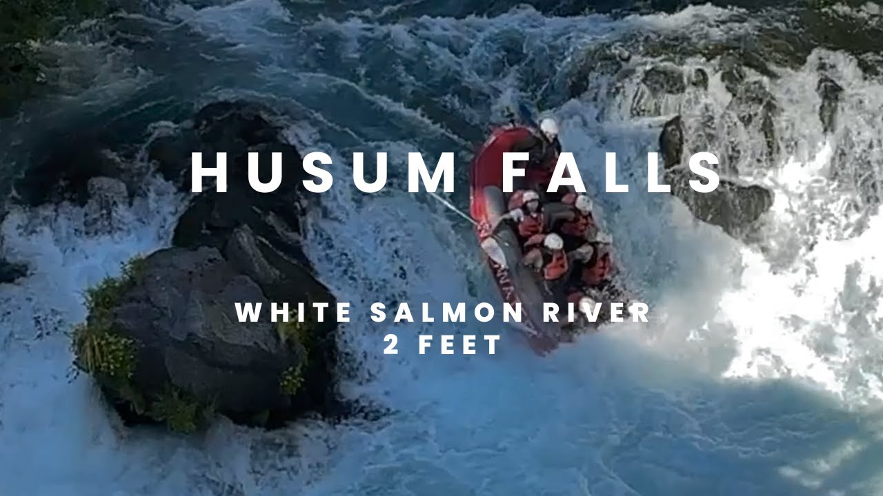 Paddle Rafts at Husum Falls on the White Salmon River
