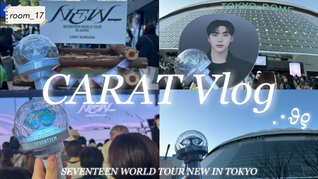 SEVENTEEN WORLD TOUR NEW  in TOKYO🗼/人生初ライブで思い出沢山作れた日💎