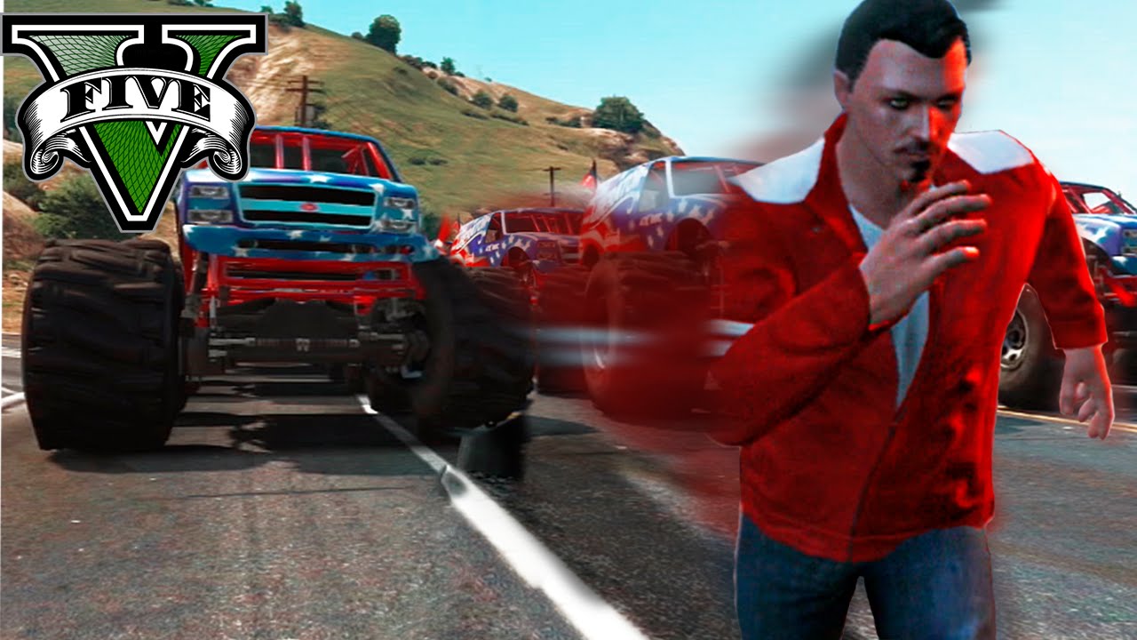 GTA V Online - LOS MONSTERS ASESINOS XDD - partida con subs - NexxuzHD