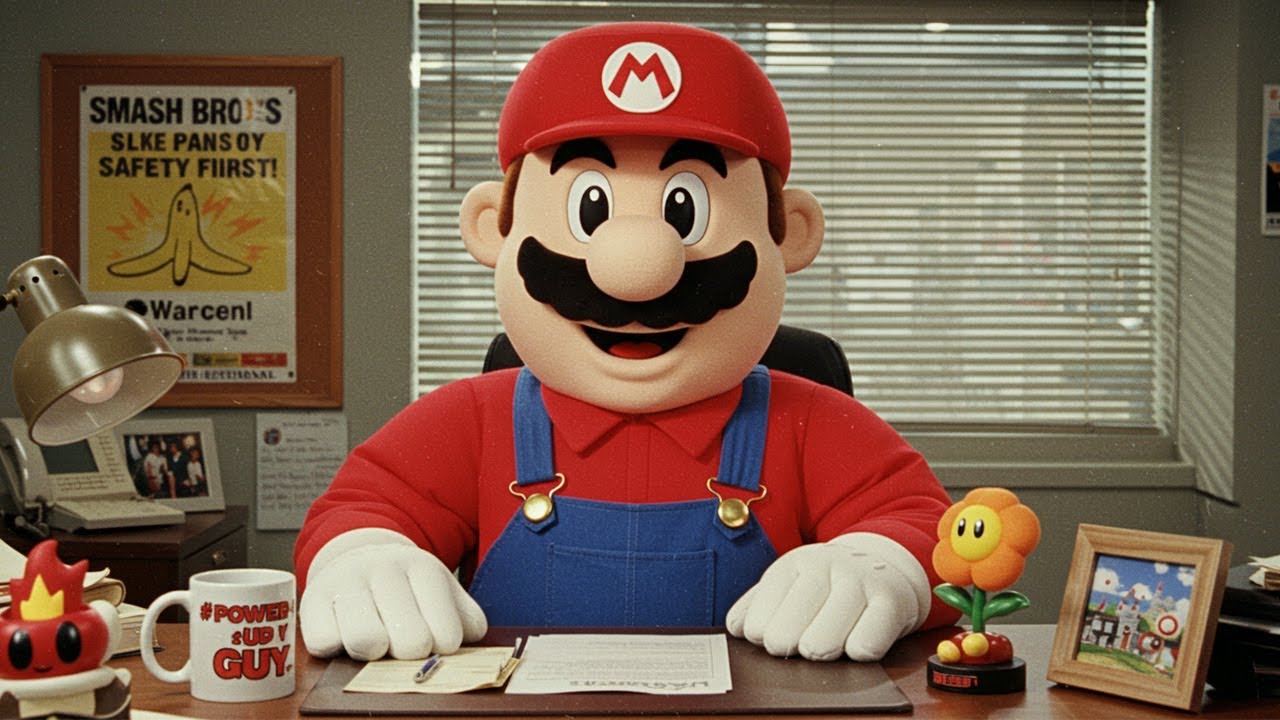 The Power-Up Office (Nintendo Sitcom Intro Parody)