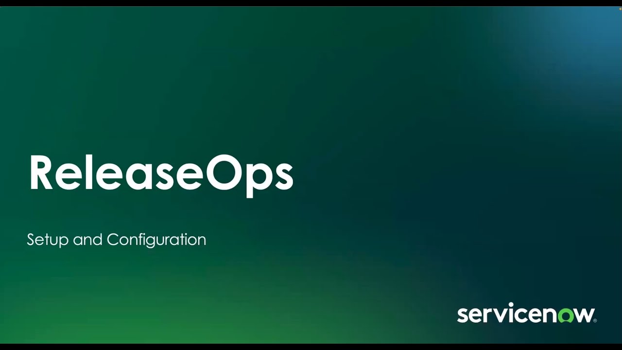 ReleaseOps Setup