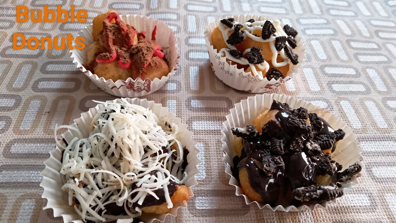 Gampang dan Enak Bubble Donuts 