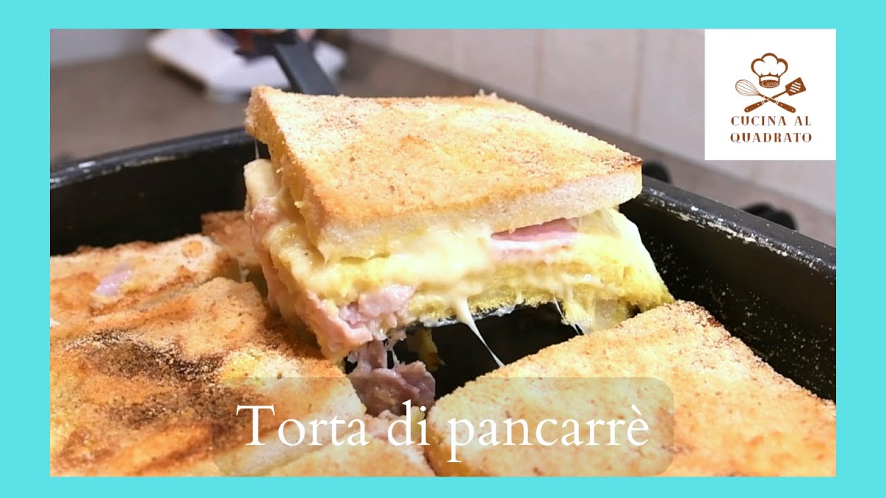 Torta di pancarr&egrave; prosciutto cotto e emmenthal - ricetta salvacena velocissima!