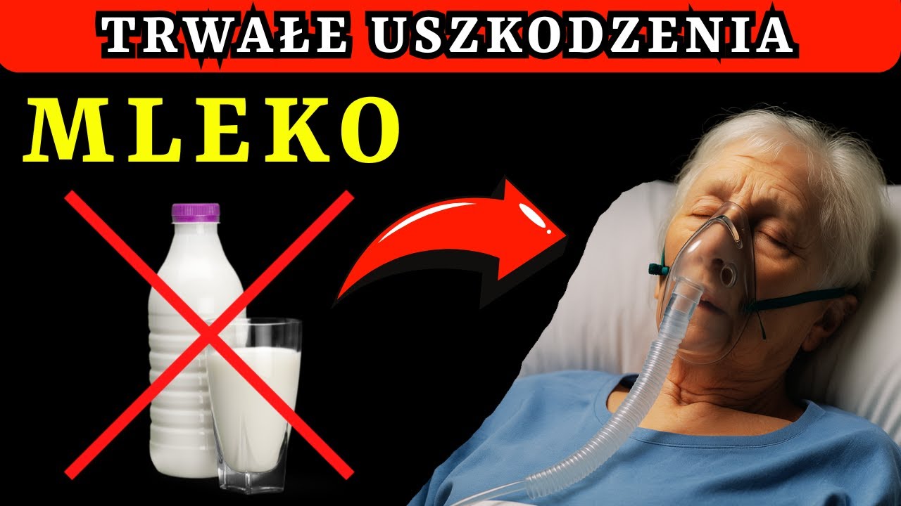 Nigdy nie pij MLEKA, jeśli masz te 5 problemy zdrowotne &ndash; ryzyko, zwłaszcza dla SENIOR&Oacute;W.