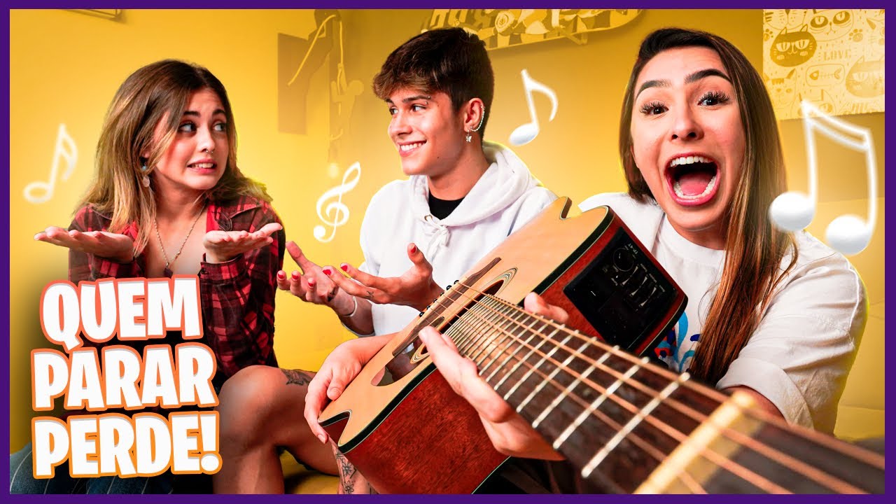 QUEM PARAR DE CANTAR PRIMEIRO PERDE! ft. Ananda e JP Mota