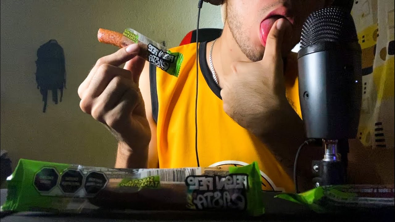 ASMR comiendo ¡PELON PELO RICO EN PASTA! ¿El mejor? Mouth Sounds increíbles 🤤👅💦