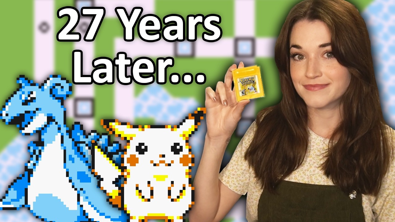 I Played Pokemon Yellow for the First Time!
