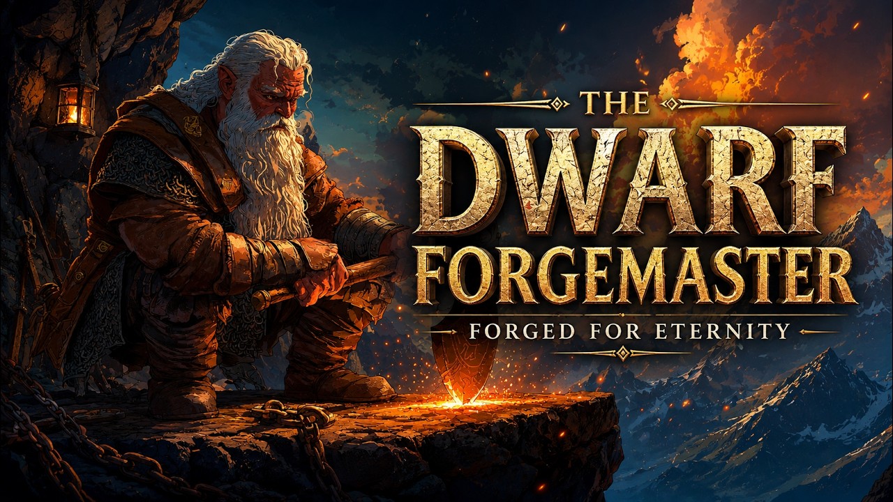Fantasy Medieval Music For Focus & Relaxation | The Dwarf Forgemaster