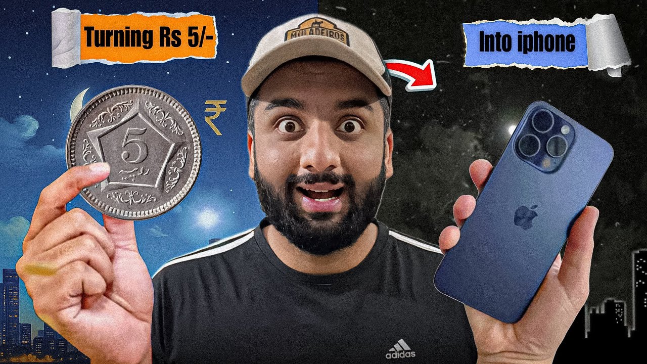 Turning Rs 5 into an I-PHONE