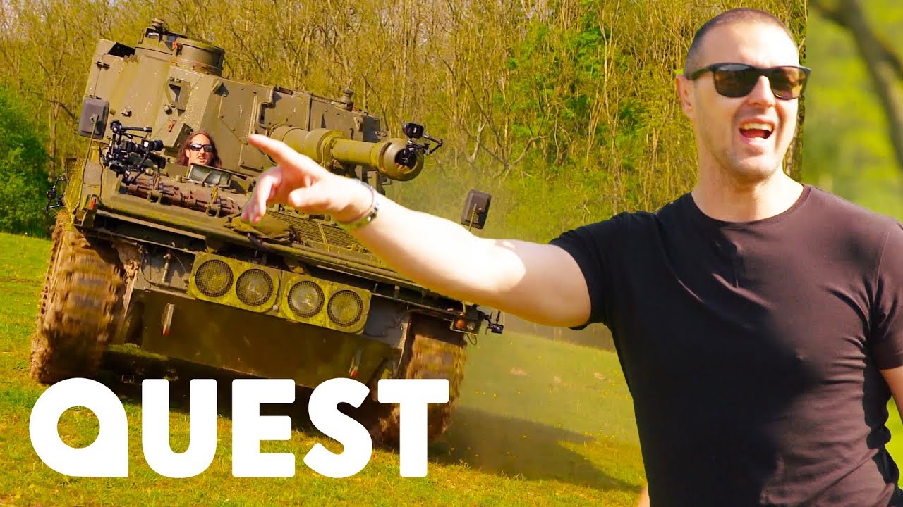 Ross Noble Owns A MILITARY TANK?! | Stars In Their Cars