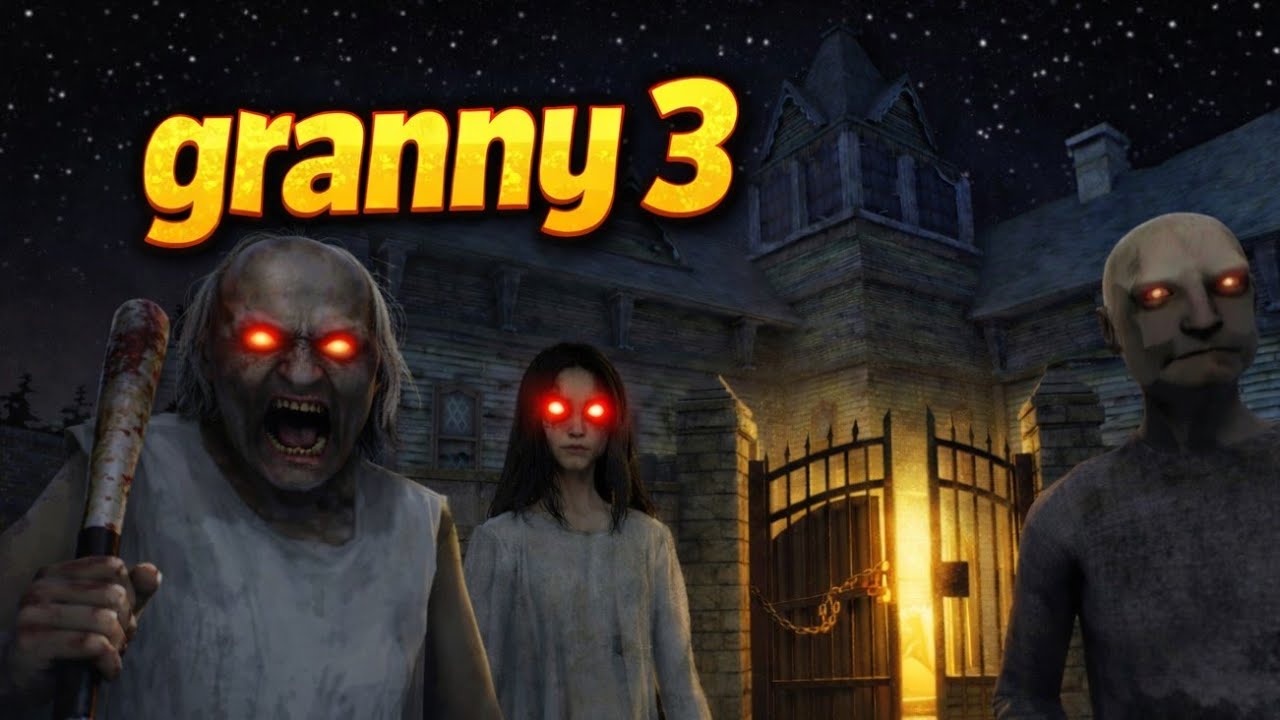 Granny 3 train escape| Horror Game must watch
