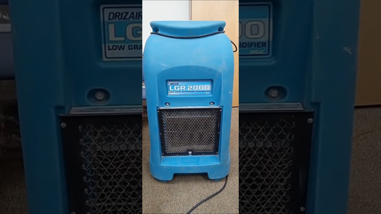 Dri-Eaz DrizAir LGR 2000 heavy duty dehumidifier