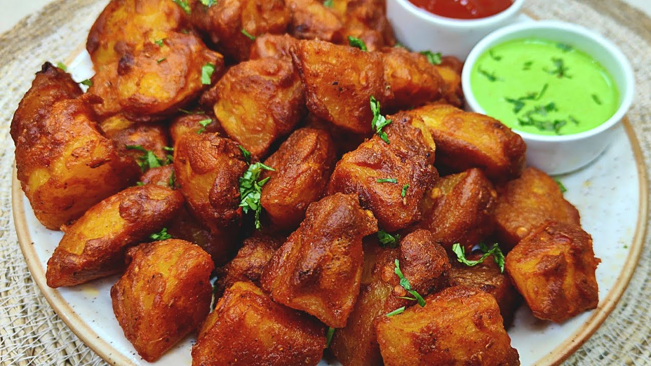 Iftar Special Chatkharedar Crispy Aloo Fry | Tandoori Aloo Fry (Ramzan Special) | Easy Potato Snacks