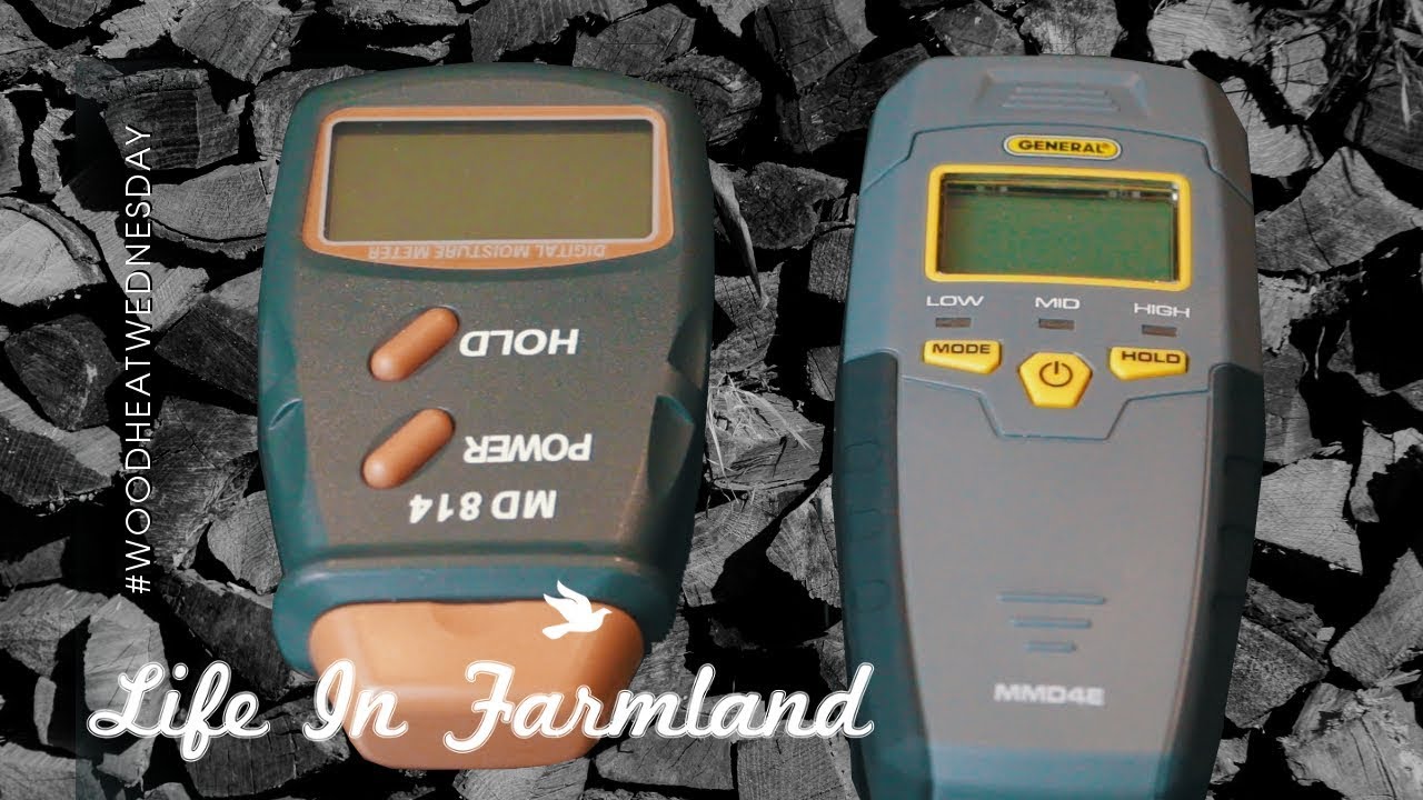 How to check if your firewood is dry enough to burn - Using Moisture Meter