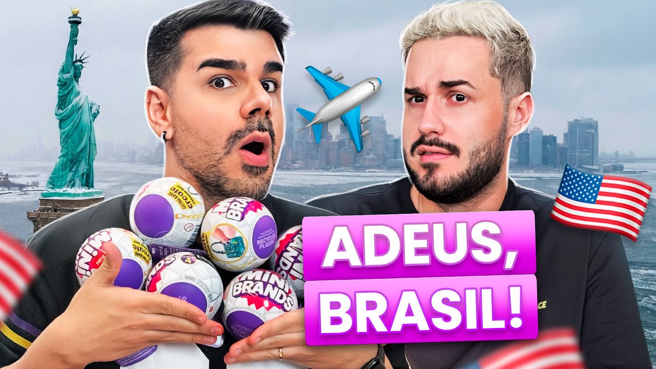ÚLTIMO VÍDEO ANTES DA NOSSA IDA PROS EUA! ABRINDO BOLOTAS SURPRESA MINI BRANDS FASHION! - Titi Fabri
