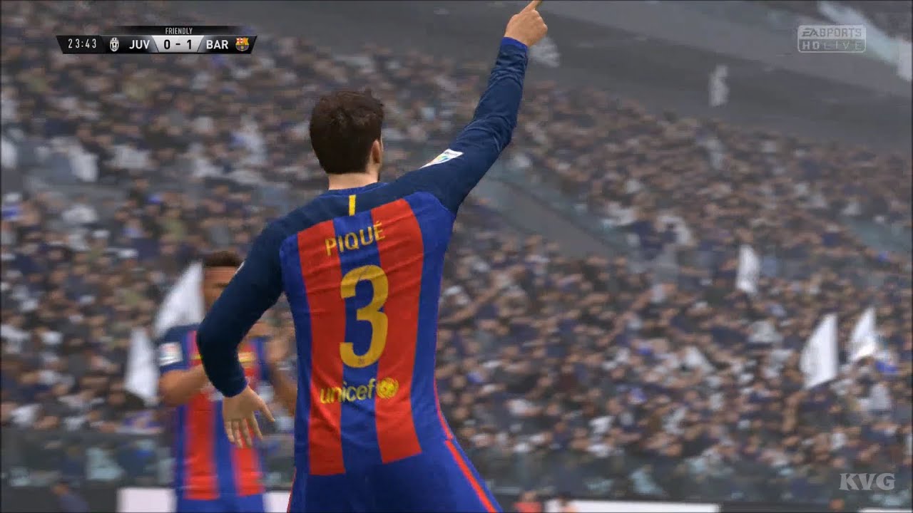FIFA 17 - Juventus Torino vs FC Barcelona | Gameplay (HD) [1080p60FPS]