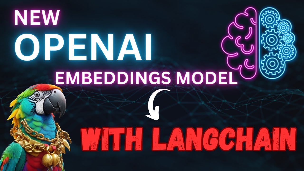 How To USE New OpenAI Embeddings Model with LangChain 🦜🔗