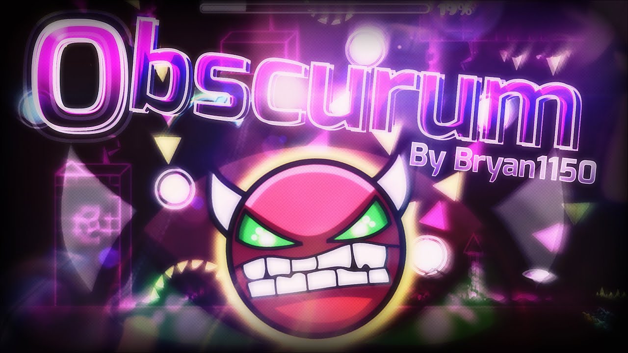 Geometry Dash 2.0 - Zobros Mix!? 'Obscurum' 100% Complete By Bryan1150 [Hard Demon]