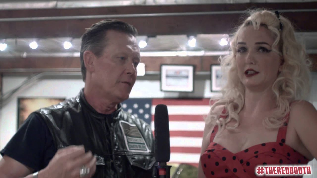 Robert Patrick at Harley Davidson