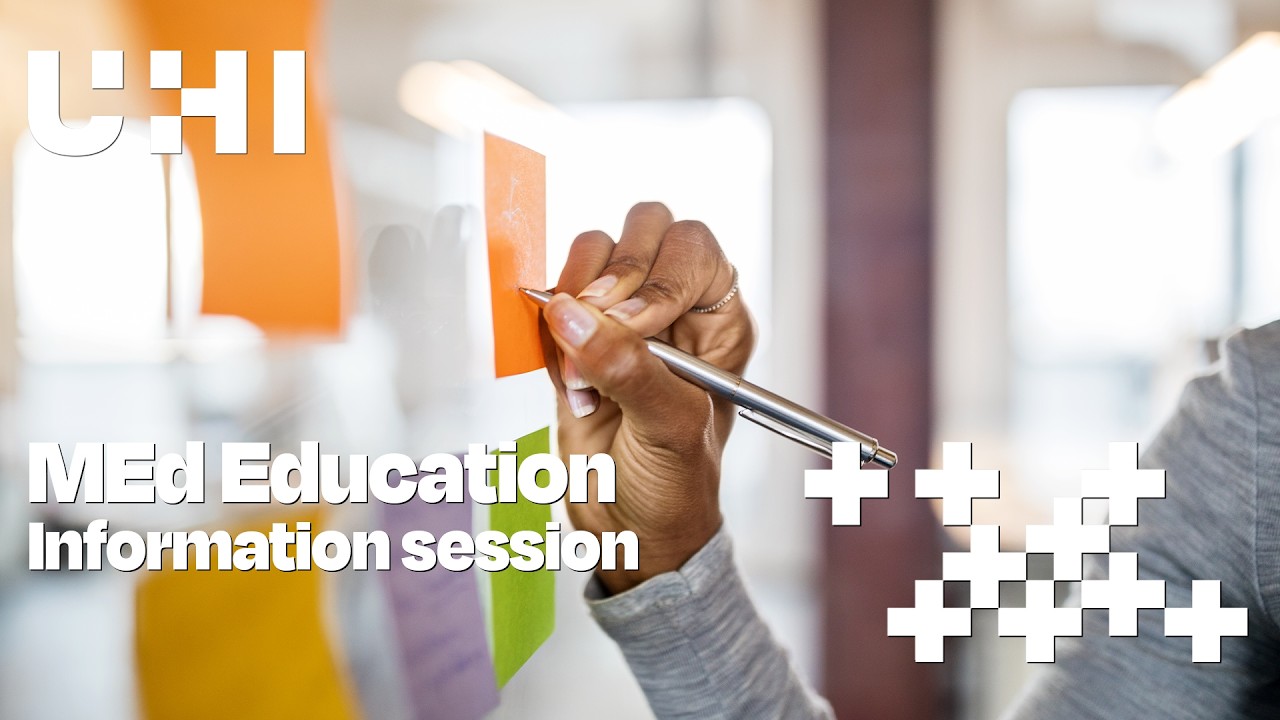 MEd Education information session