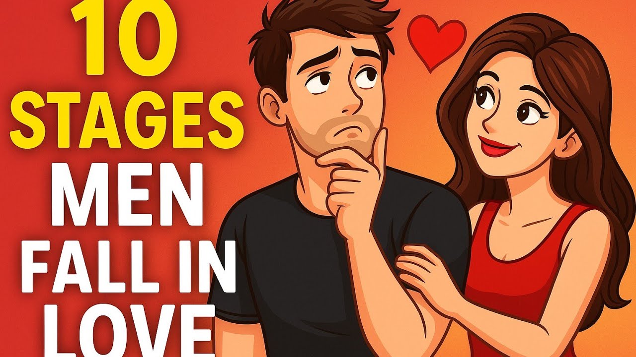 10 скрытых стадий мужской любви | (От искры до вечности)