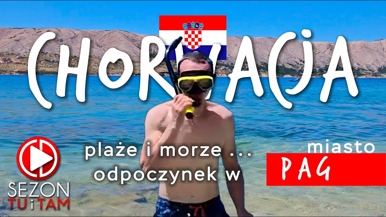 CHORWACJA - plaże i morze ... odpoczynek w PAG  – Kotice / Bašaca  / Prosika -  GoPro 11 Black