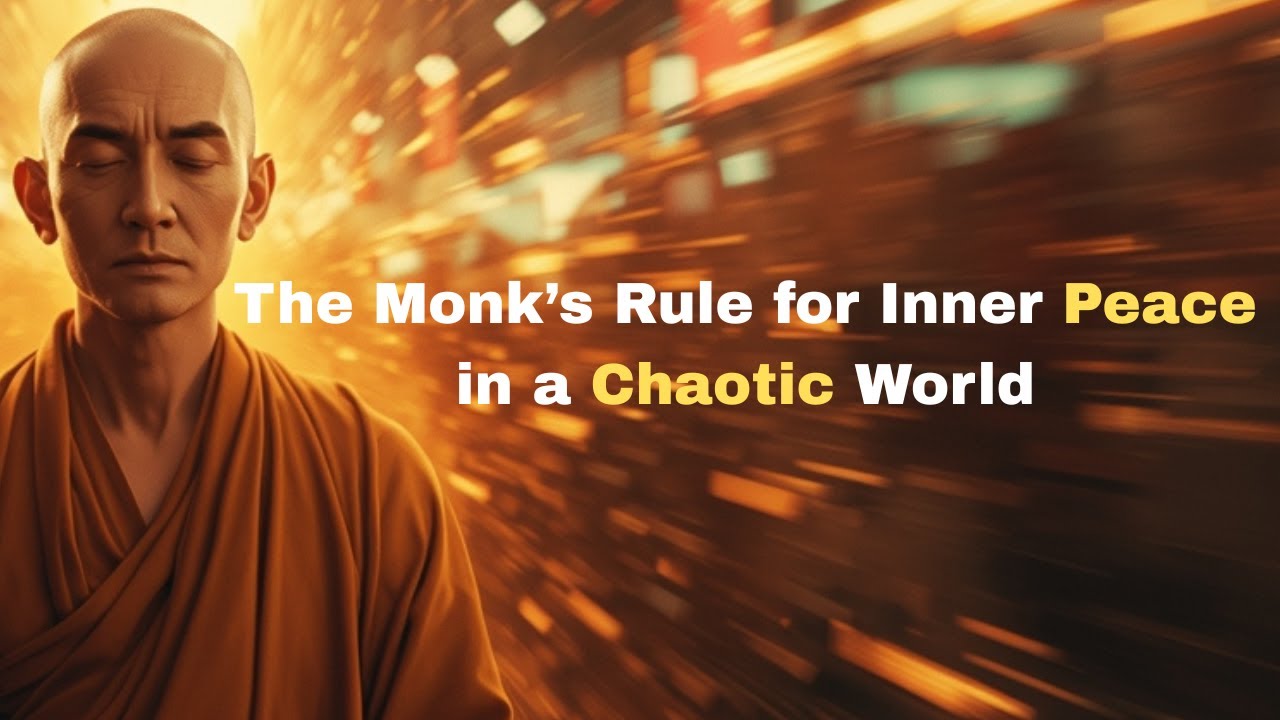 The Monk’s Rule for Inner Peace in a Chaotic World  One Practice That Changes Everything