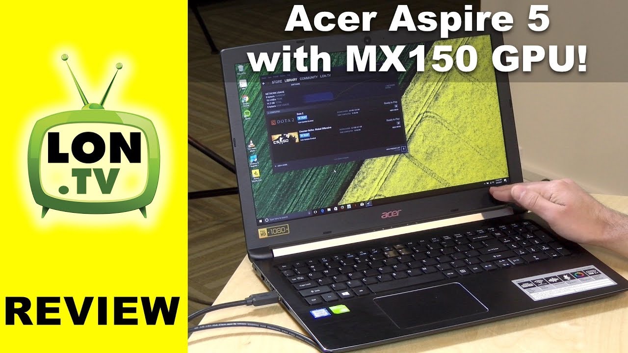 $600 Gaming Laptop with MX150 GPU: Acer Aspire 5 A515-51G-52R1 Review