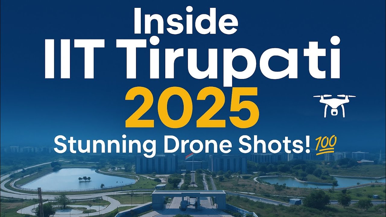 IIT Tirupati Campus Tour | IIT Tirupati Campus Tour 2025 | IIT Tirupati Drone View #iittirupati #iit