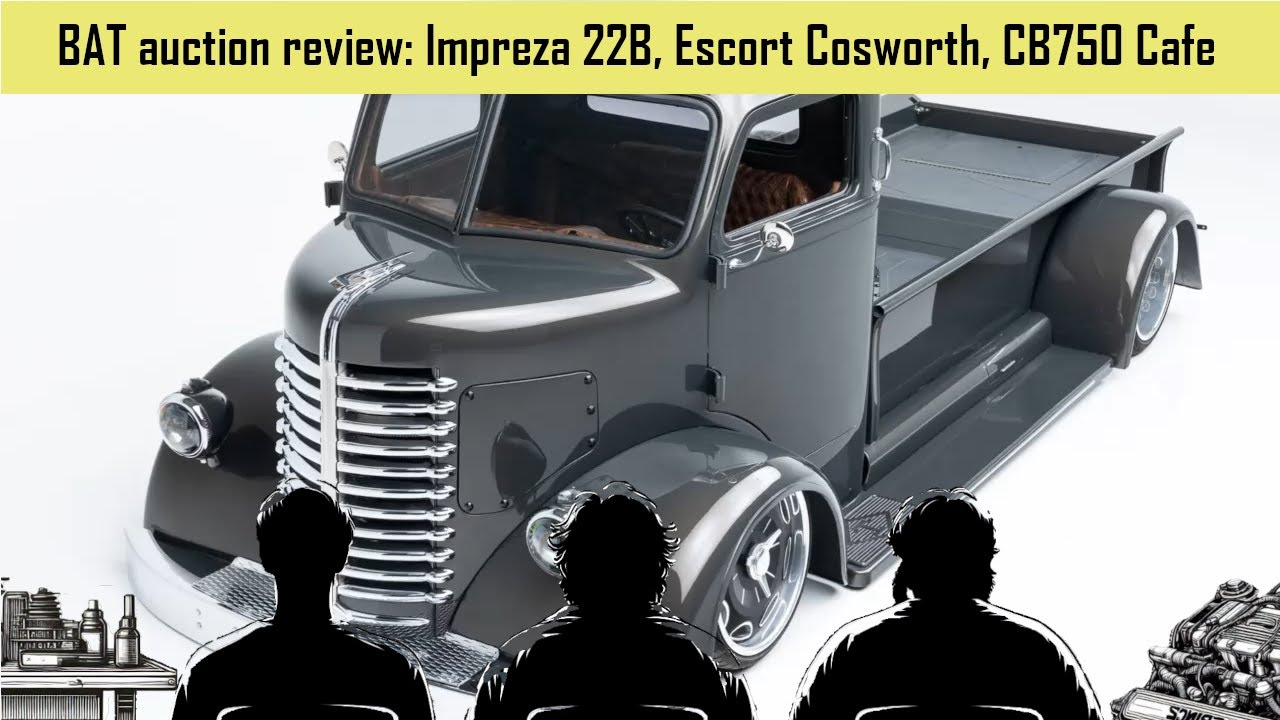 Bring a Trailer review: Impreza 22B, CB750 cafe, Escort Cosworth, BB512, Diamond T COE, Tritan A2