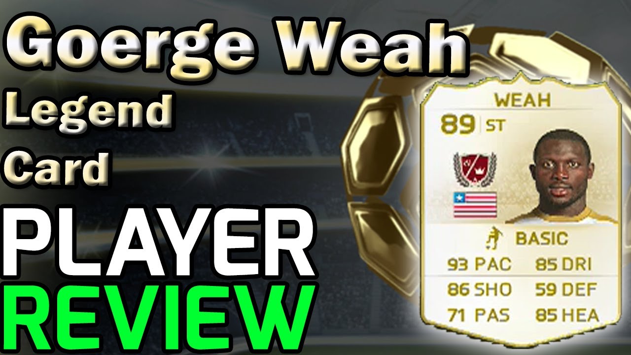 Fifa 14 LEGEND WEAH PLAYER REVIEW AND IN GAME STATS WHAT A GOD!