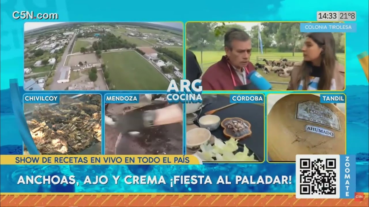 Argentina Cocina del 08-12-2024 - Colonia Tirolesa