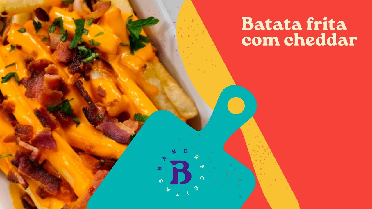 Como fazer batata frita com cheddar cremoso e bacon | Edu Guedes | The Chef