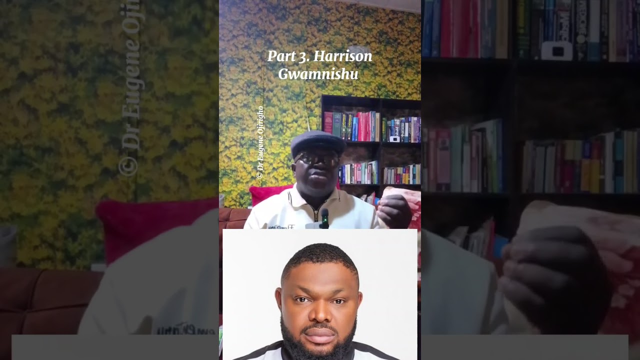 Harrison Gwamnishu. Part 3 of my take on the matter 