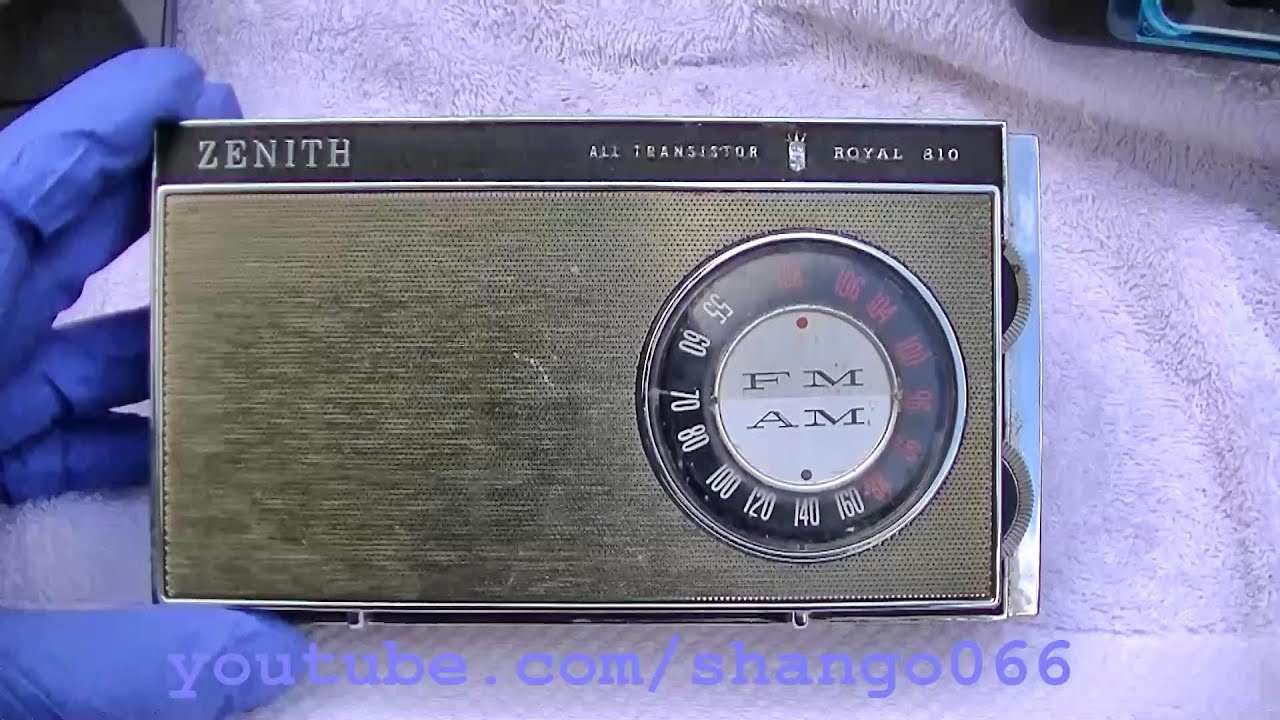 Zenith Royal 810 AM FM Radio Repair Pocket Transistor Royal 51