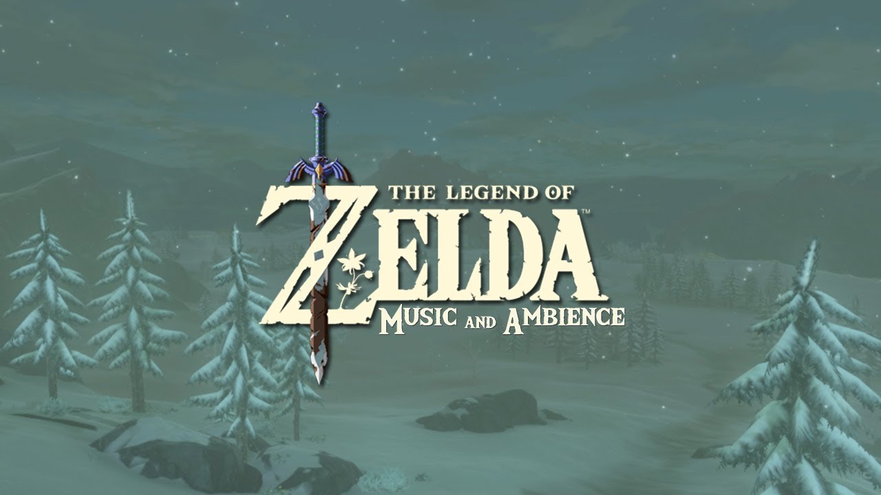 fall asleep... relaxing zelda video game music w/ Winter Ambience & soft snowy